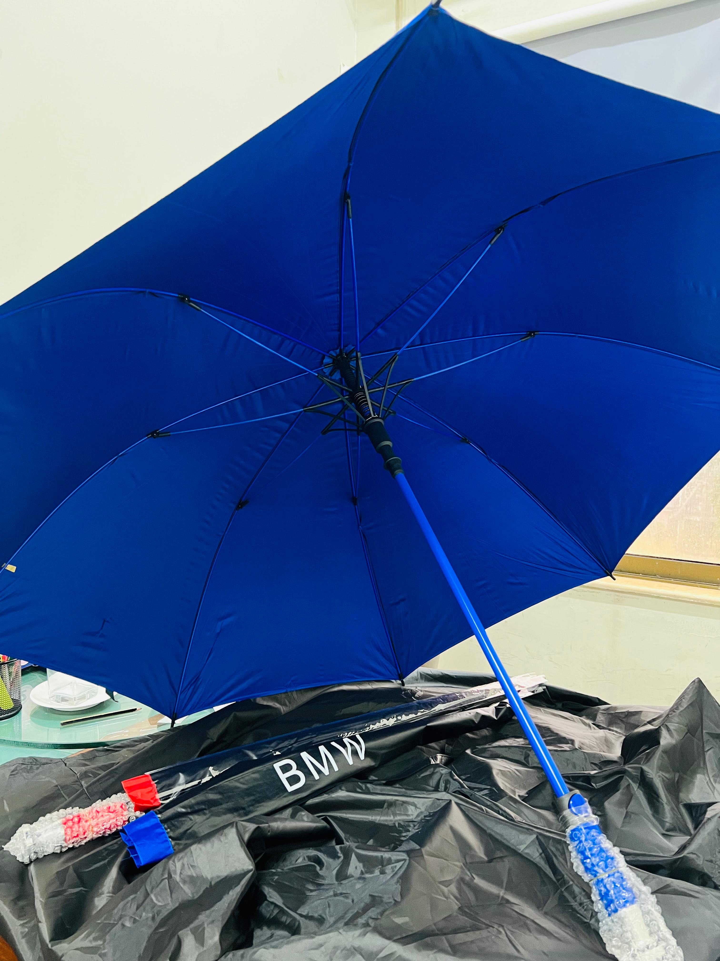 60 Inch Extra Large Umbrella Double side UV Protection Umbrellas for Women Men Windproof, Rain and Sunlight (WITH COVER) Luxury Style BWM