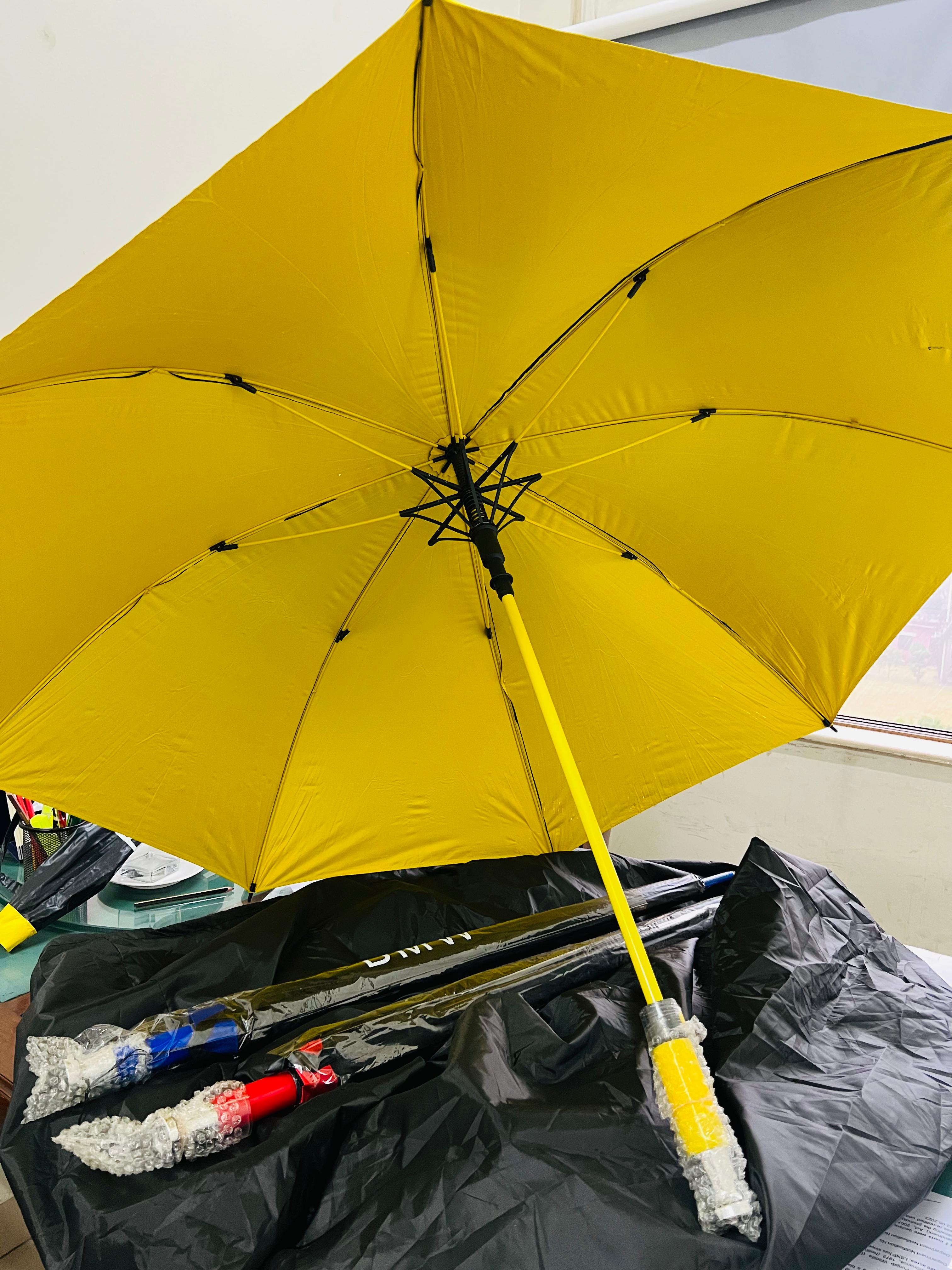 60 Inch Extra Large Umbrella Double side UV Protection Umbrellas for Women Men Windproof, Rain and Sunlight (WITH COVER) Luxury Style BWM