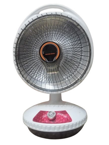 300 Watts Electric Fan Heater with to 2 performances 300 Watts and 600 along with 12 Inch Reflector Dish