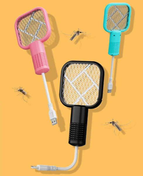 Mini Mosquito Killer Lamp, Mini USB port Mosquito Lamp / Racket, Portable USB Mini Mosquito Swatter, Portable Fly Killer, Electric Insect Killer for Pest Control, Mosquito