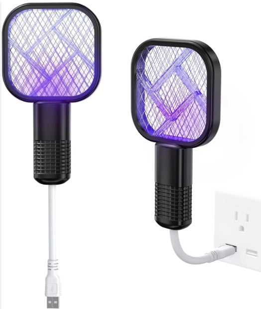 Mini Mosquito Killer Lamp, Mini USB port Mosquito Lamp / Racket, Portable USB Mini Mosquito Swatter, Portable Fly Killer, Electric Insect Killer for Pest Control, Mosquito