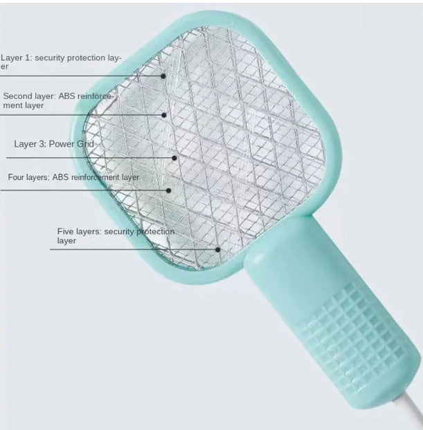 Mini Mosquito Killer Lamp, Mini USB port Mosquito Lamp / Racket, Portable USB Mini Mosquito Swatter, Portable Fly Killer, Electric Insect Killer for Pest Control, Mosquito