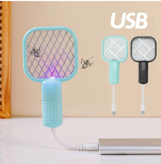 Mini Mosquito Killer Lamp, Mini USB port Mosquito Lamp / Racket, Portable USB Mini Mosquito Swatter, Portable Fly Killer, Electric Insect Killer for Pest Control, Mosquito