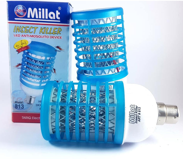 Mosquito Insect Killer Bulb / Lamp, UV LED Electronic Pest control with light, baby care, Outdoor Bug Zapper,